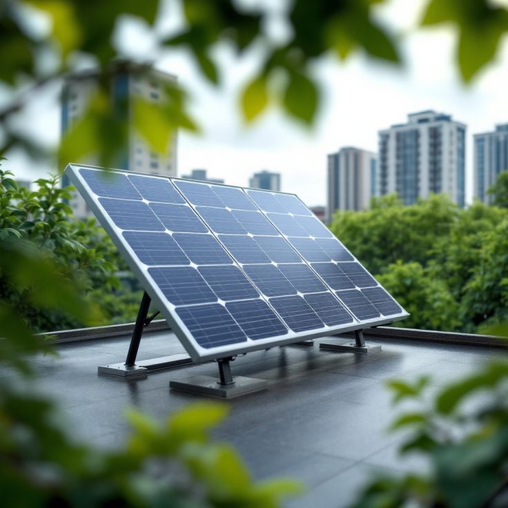 Solar Engineer Working